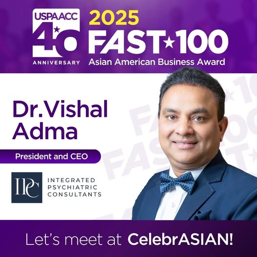 IPC, Dr. Vishal Adma Recognized in 2025 by USPAACC’s Fast100 Asian American Business Award 2 Dr. Vishal Adma, Fast100 Award Winner